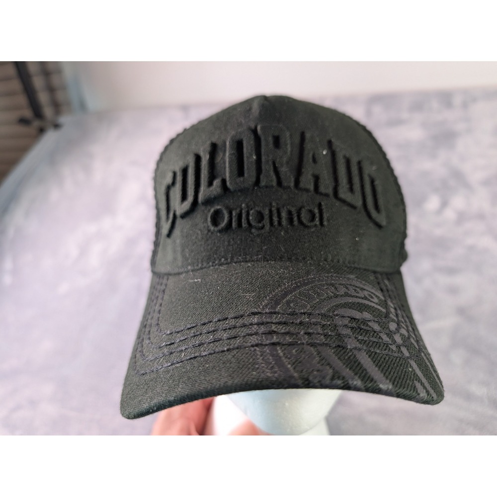 Robin Ruth Colorado Original Black Baseball Cap Adjustable Hat 3D Embroidery